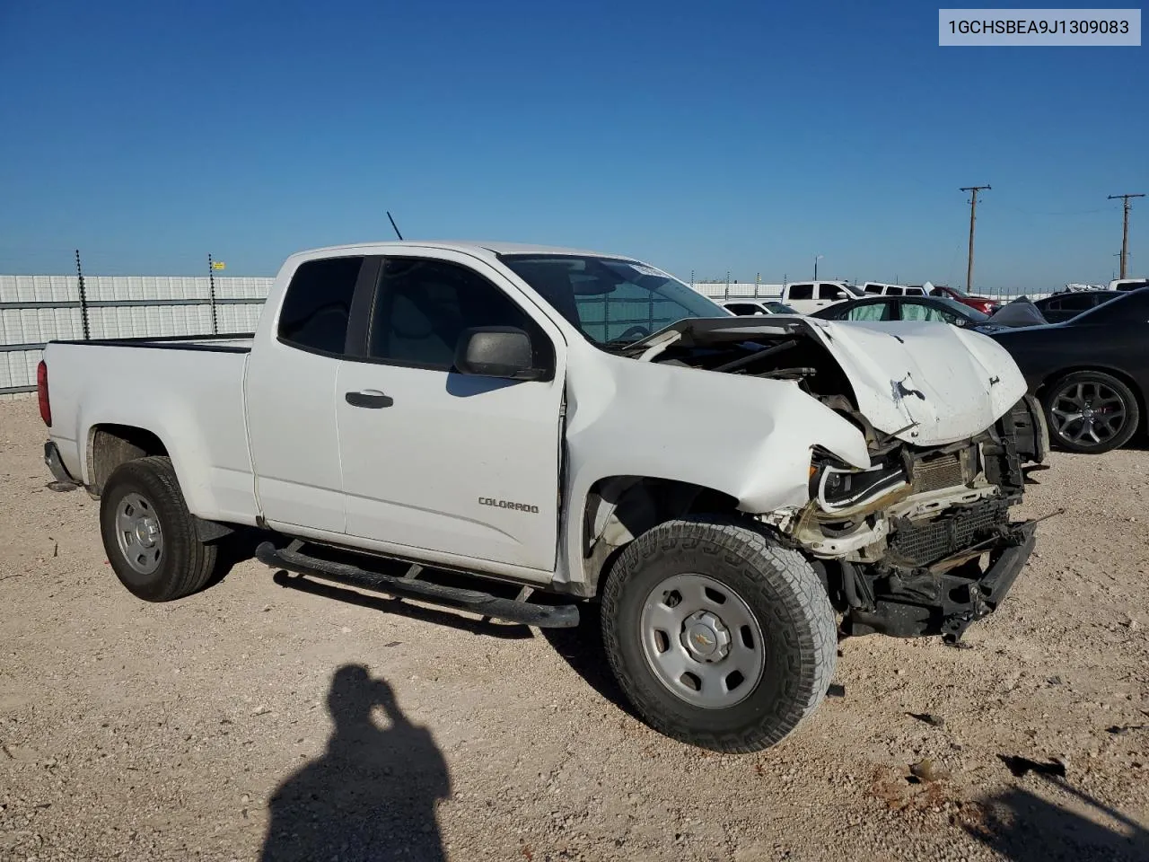 2018 Chevrolet Colorado VIN: 1GCHSBEA9J1309083 Lot: 74061364