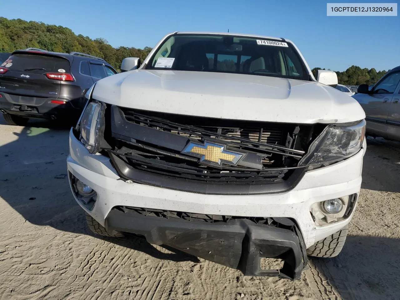 2018 Chevrolet Colorado Z71 VIN: 1GCPTDE12J1320964 Lot: 74100024