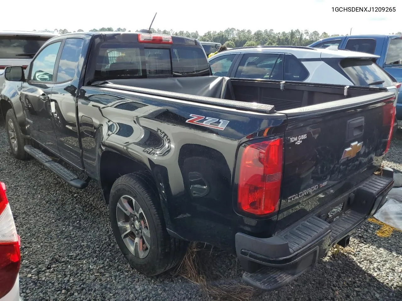 2018 Chevrolet Colorado Z71 VIN: 1GCHSDENXJ1209265 Lot: 74115584