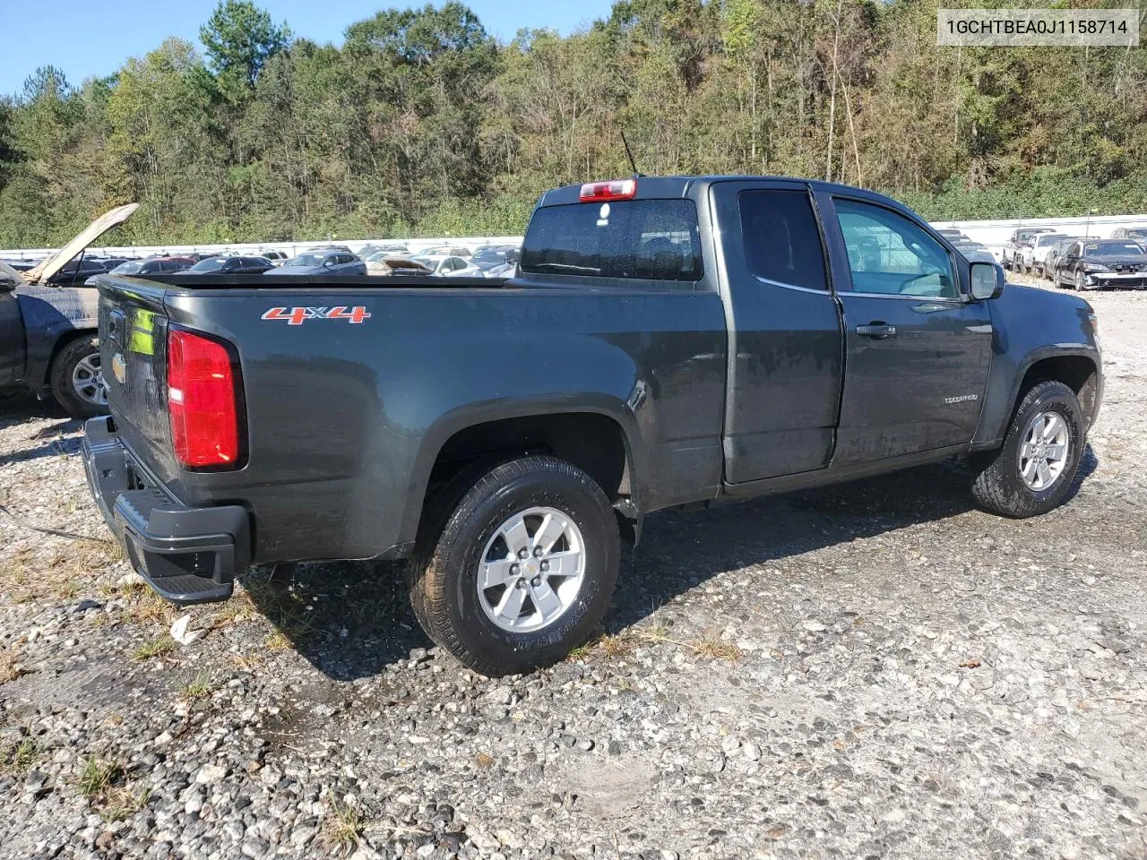 2018 Chevrolet Colorado VIN: 1GCHTBEA0J1158714 Lot: 74375584