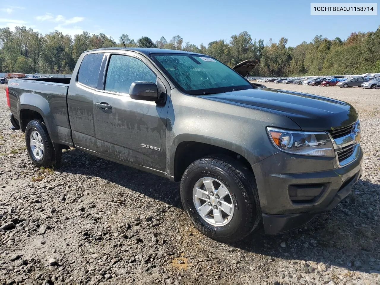 2018 Chevrolet Colorado VIN: 1GCHTBEA0J1158714 Lot: 74375584