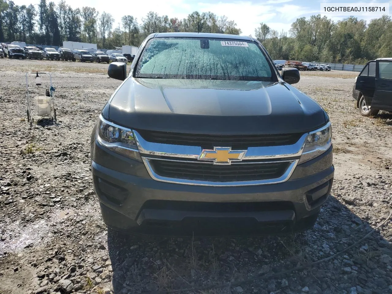 2018 Chevrolet Colorado VIN: 1GCHTBEA0J1158714 Lot: 74375584