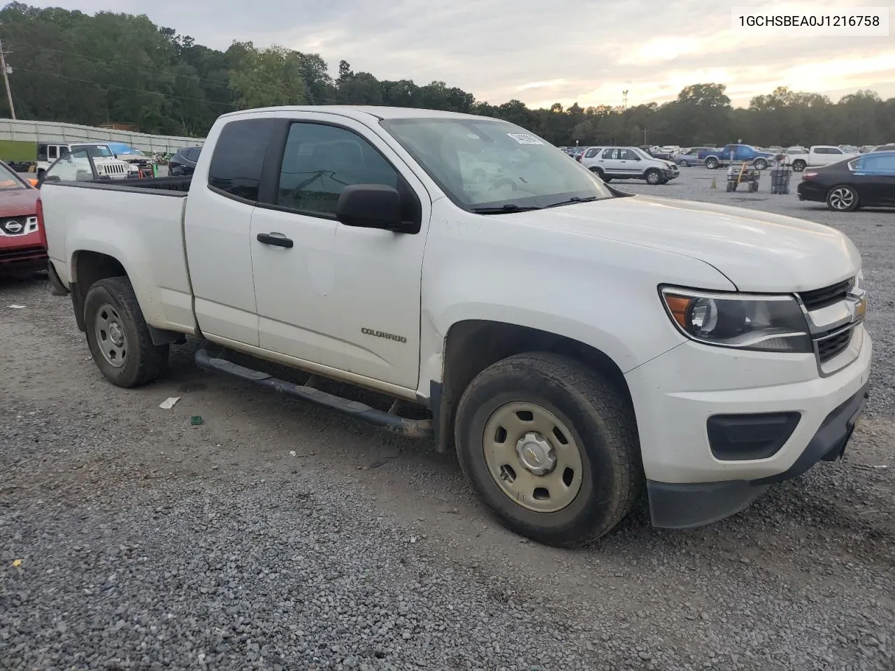 2018 Chevrolet Colorado VIN: 1GCHSBEA0J1216758 Lot: 74493994