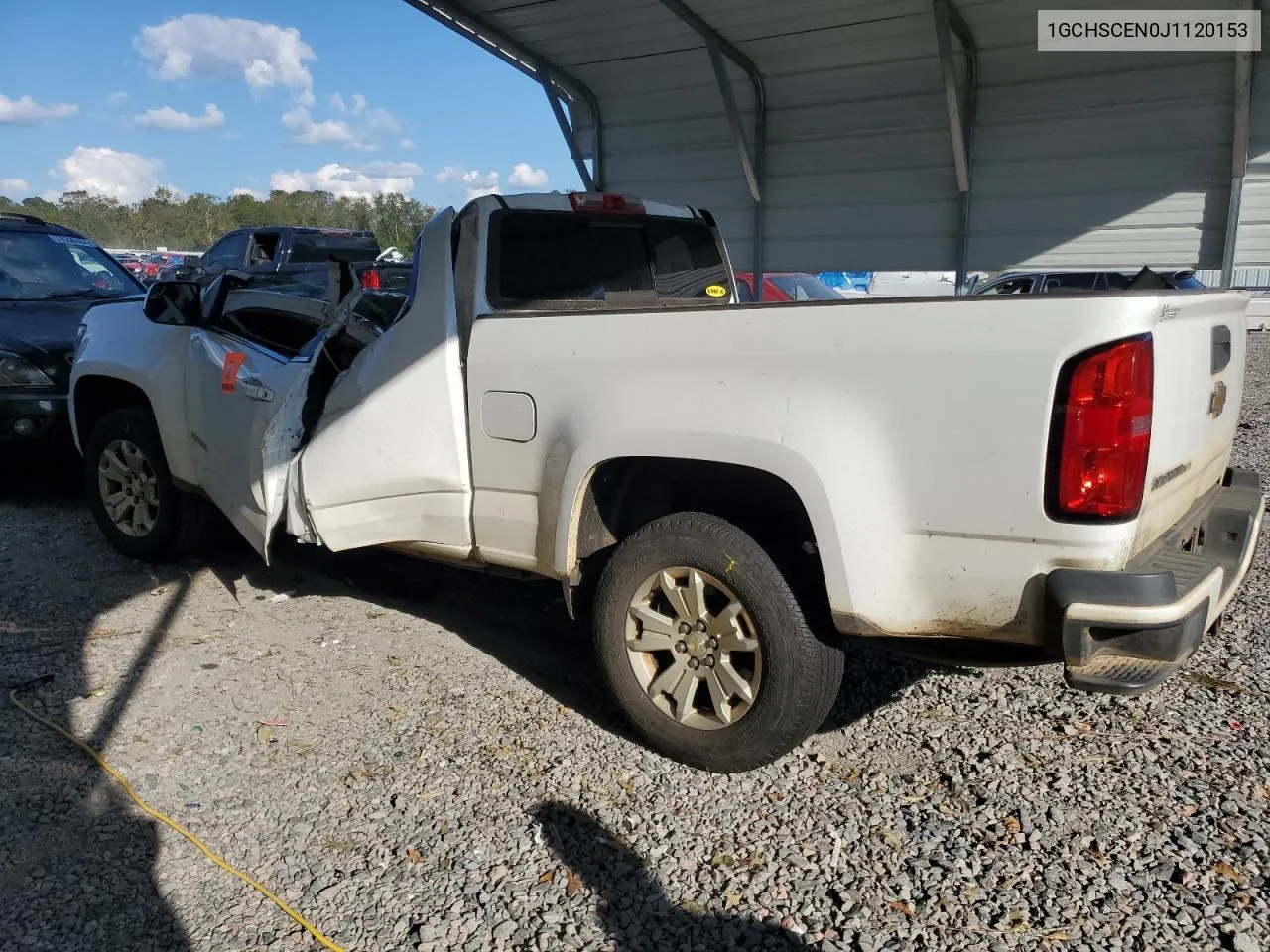 2018 Chevrolet Colorado Lt VIN: 1GCHSCEN0J1120153 Lot: 74546174