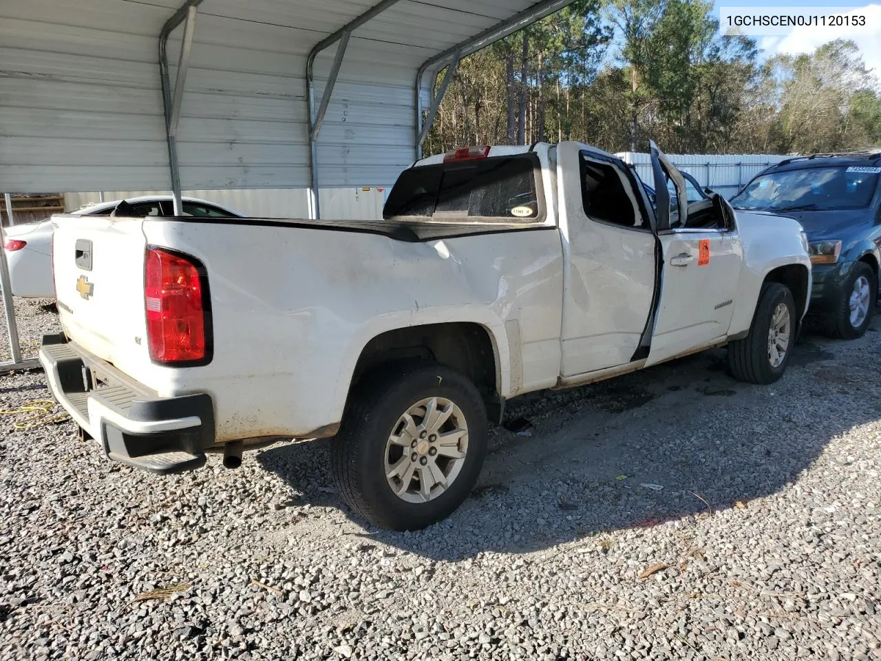 2018 Chevrolet Colorado Lt VIN: 1GCHSCEN0J1120153 Lot: 74546174