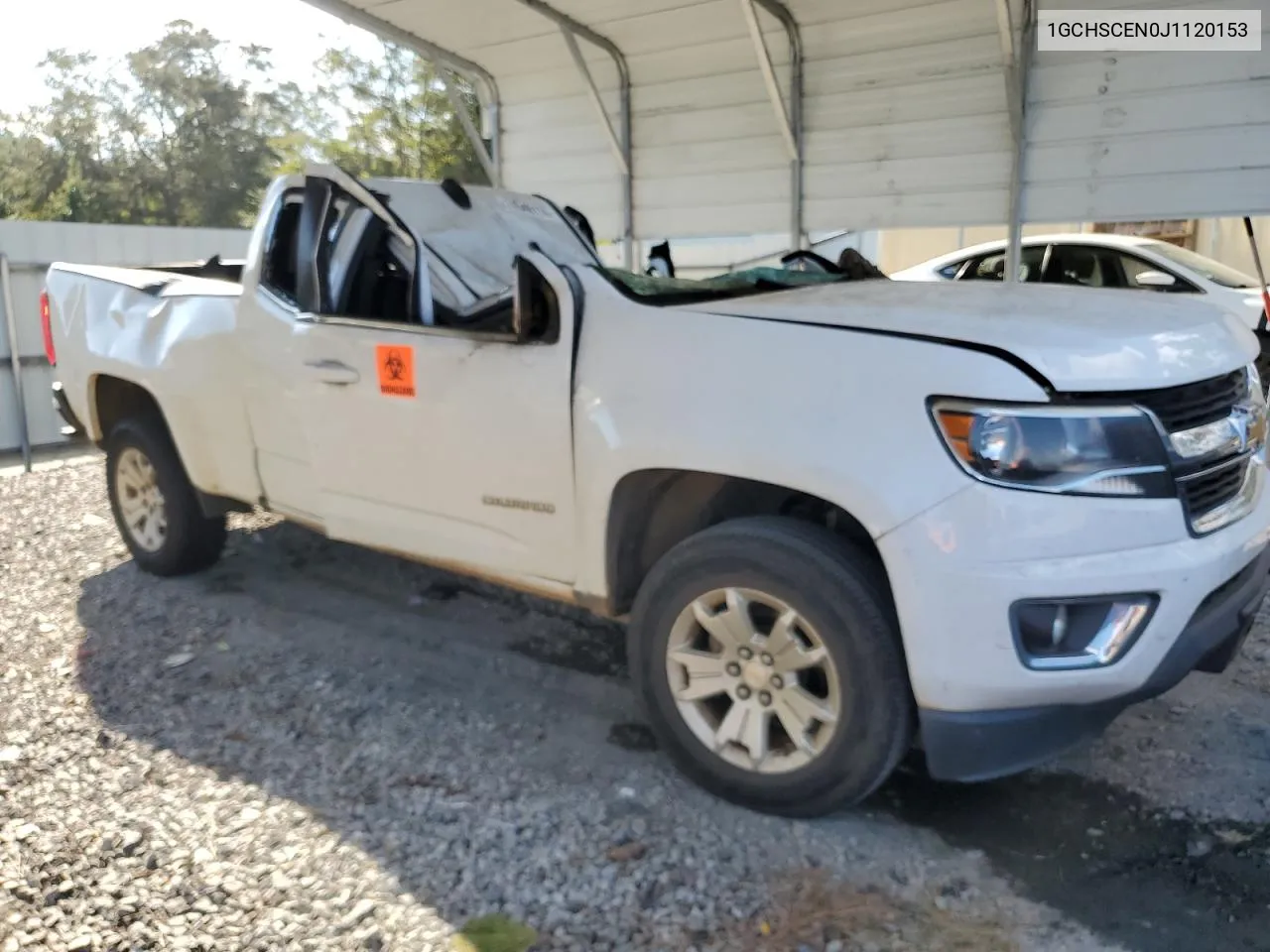 2018 Chevrolet Colorado Lt VIN: 1GCHSCEN0J1120153 Lot: 74546174