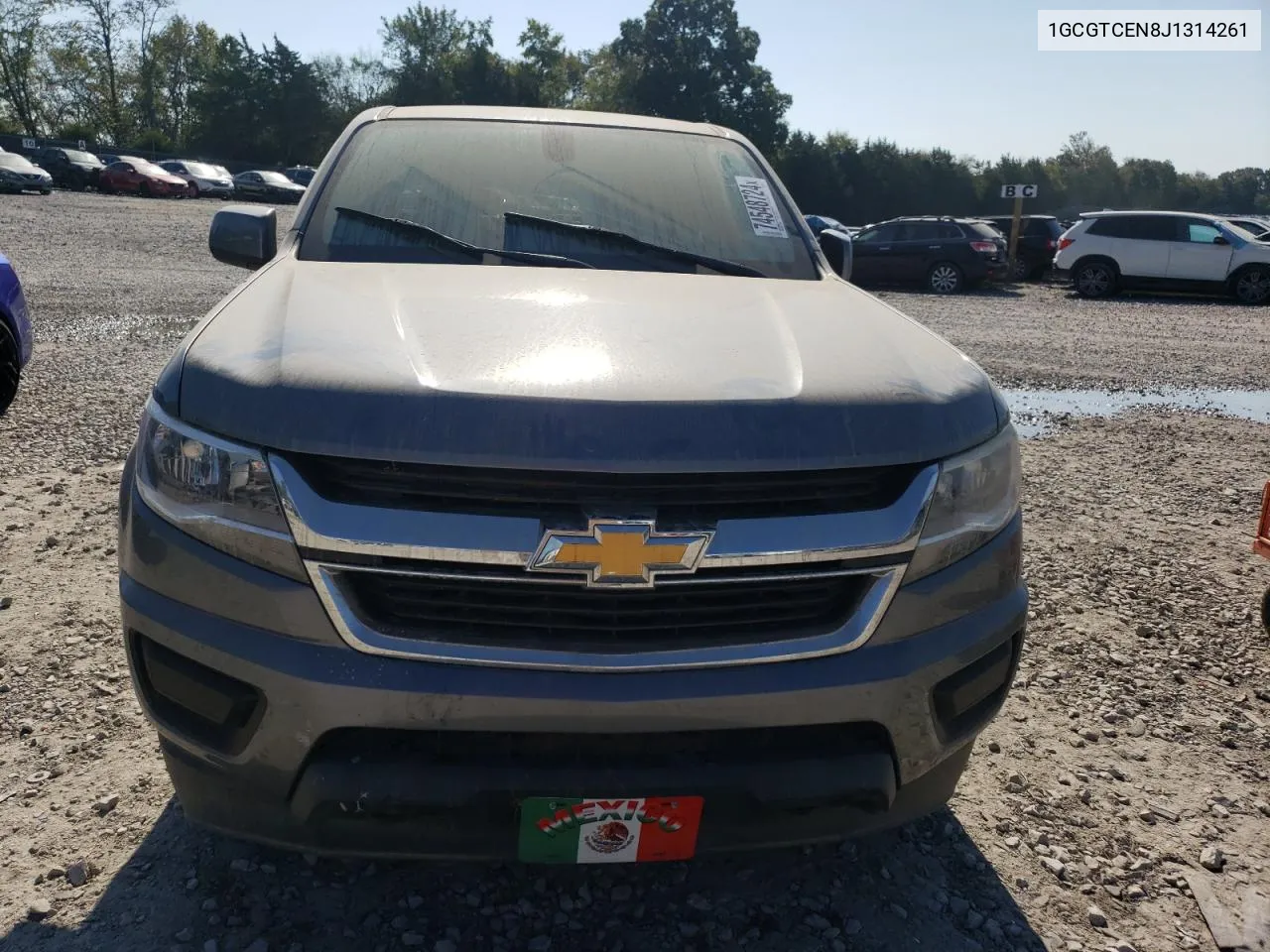 2018 Chevrolet Colorado Lt VIN: 1GCGTCEN8J1314261 Lot: 74548724