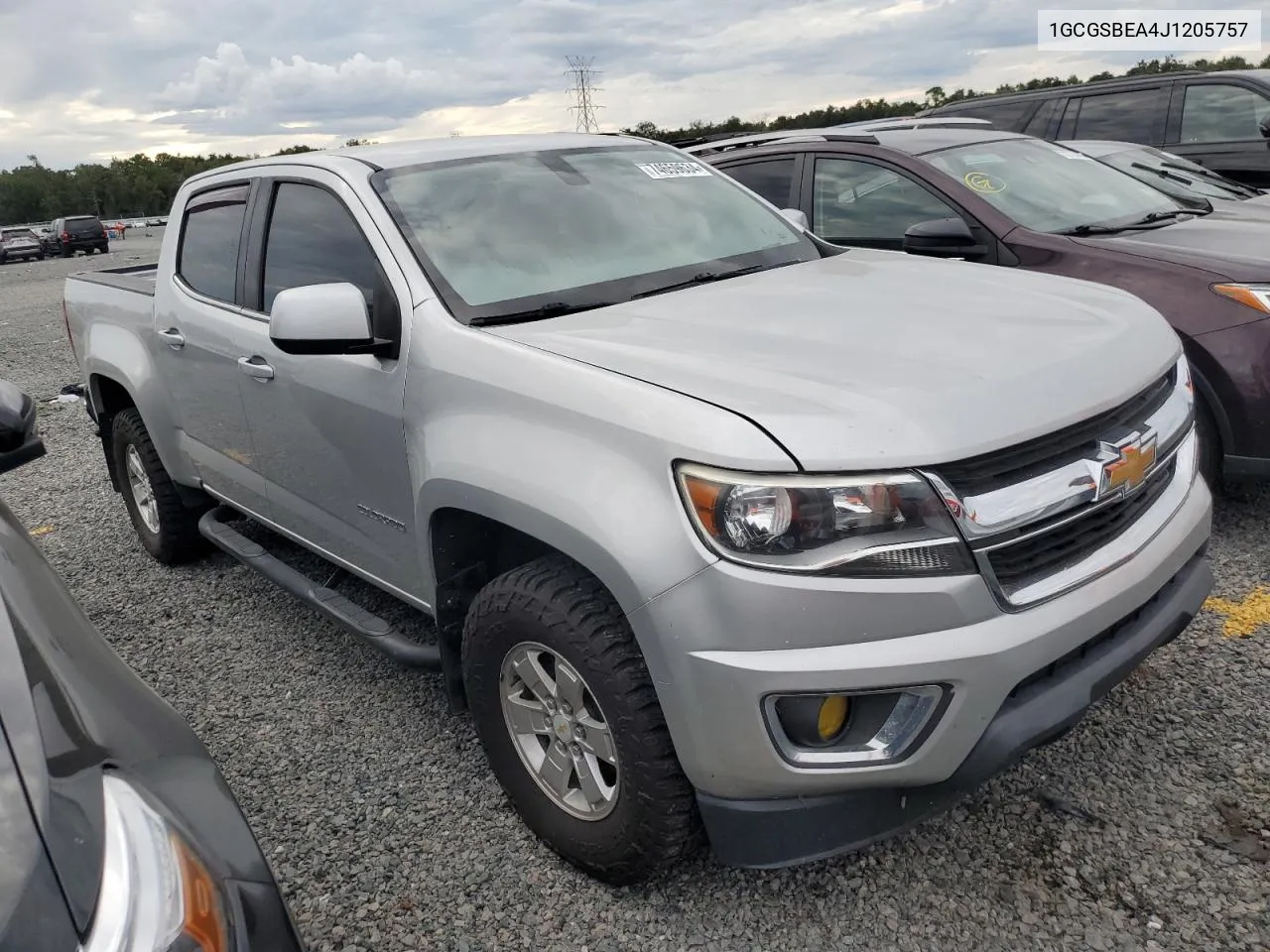 2018 Chevrolet Colorado VIN: 1GCGSBEA4J1205757 Lot: 74659634