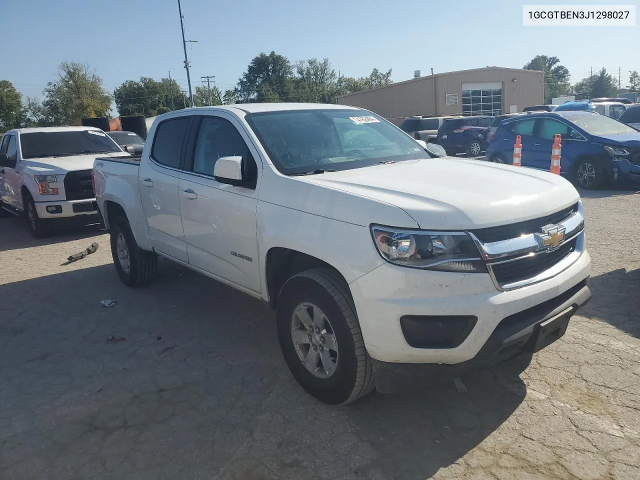 2018 Chevrolet Colorado VIN: 1GCGTBEN3J1298027 Lot: 74762494