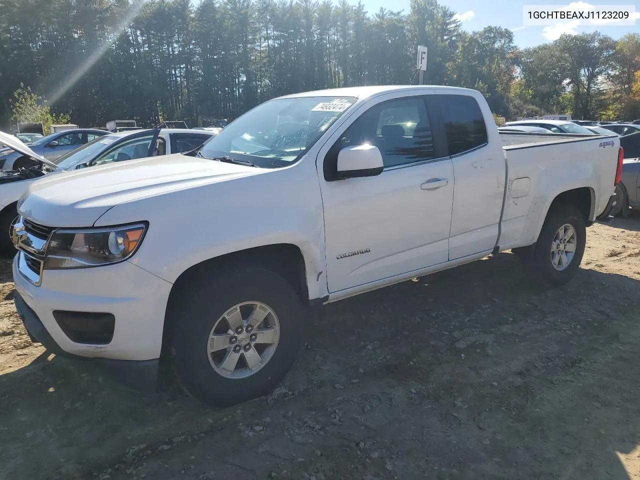 2018 Chevrolet Colorado VIN: 1GCHTBEAXJ1123209 Lot: 74932474