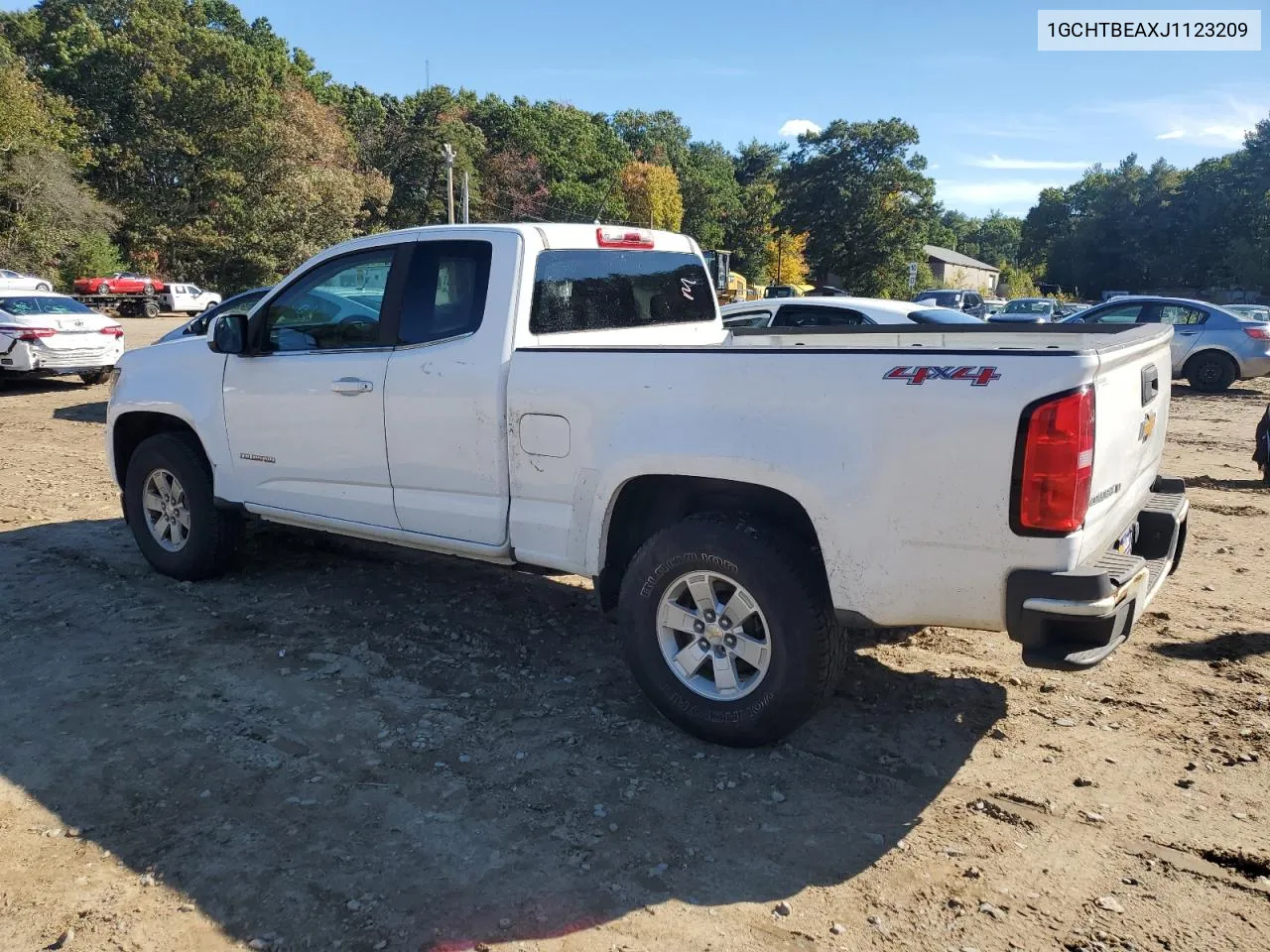 1GCHTBEAXJ1123209 2018 Chevrolet Colorado