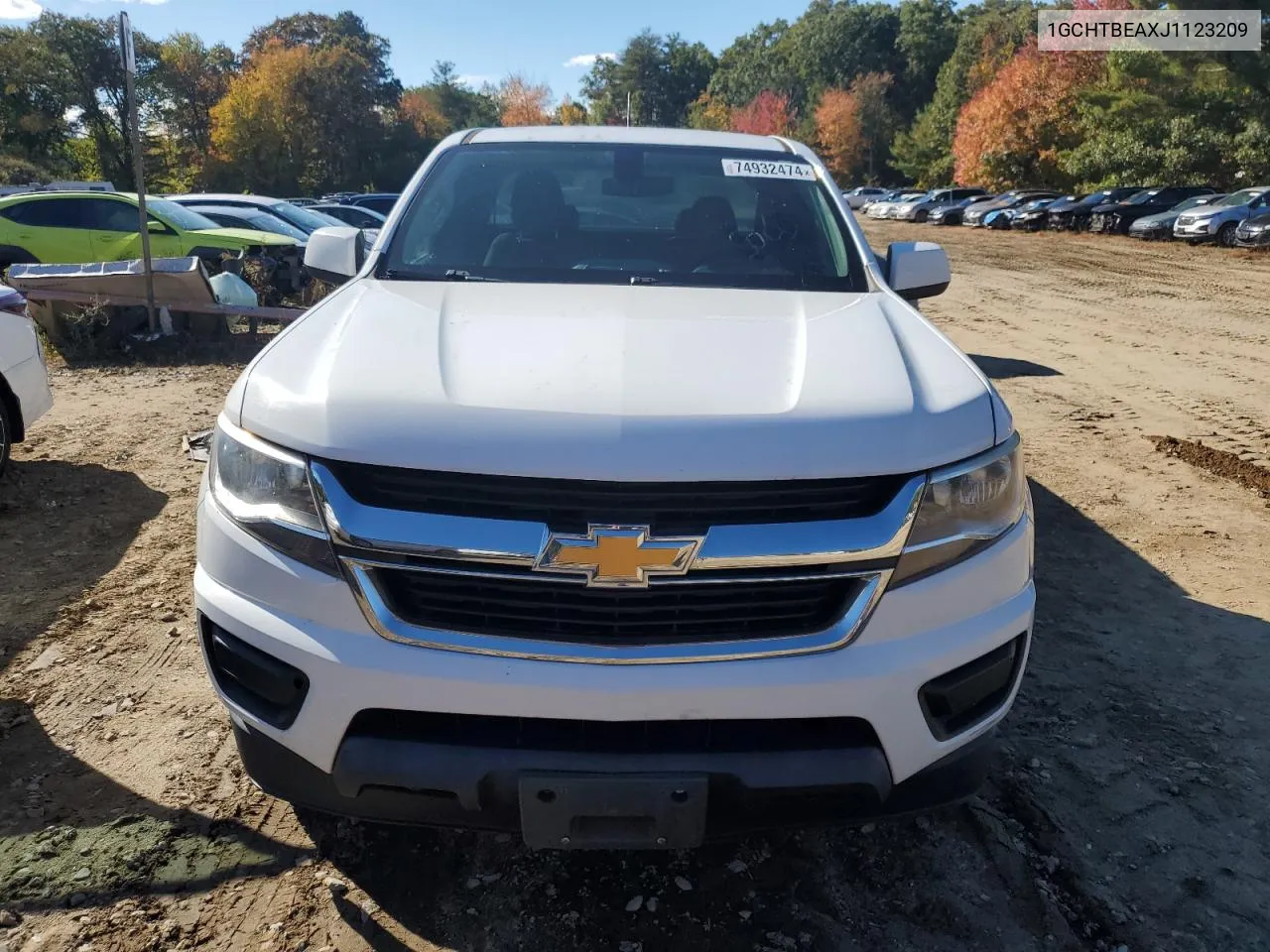 2018 Chevrolet Colorado VIN: 1GCHTBEAXJ1123209 Lot: 74932474