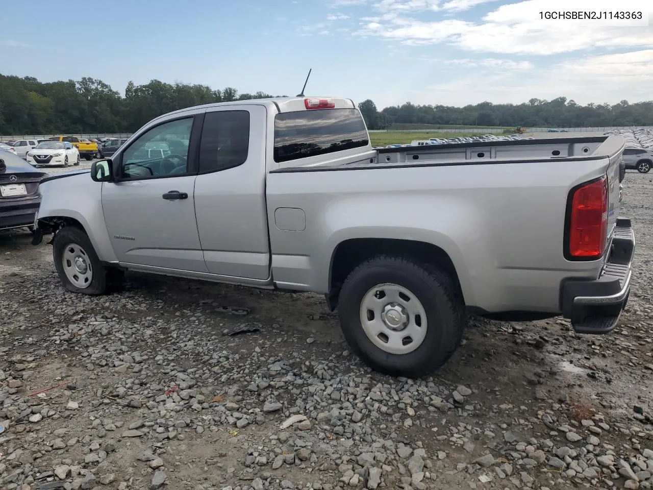 2018 Chevrolet Colorado VIN: 1GCHSBEN2J1143363 Lot: 74952654