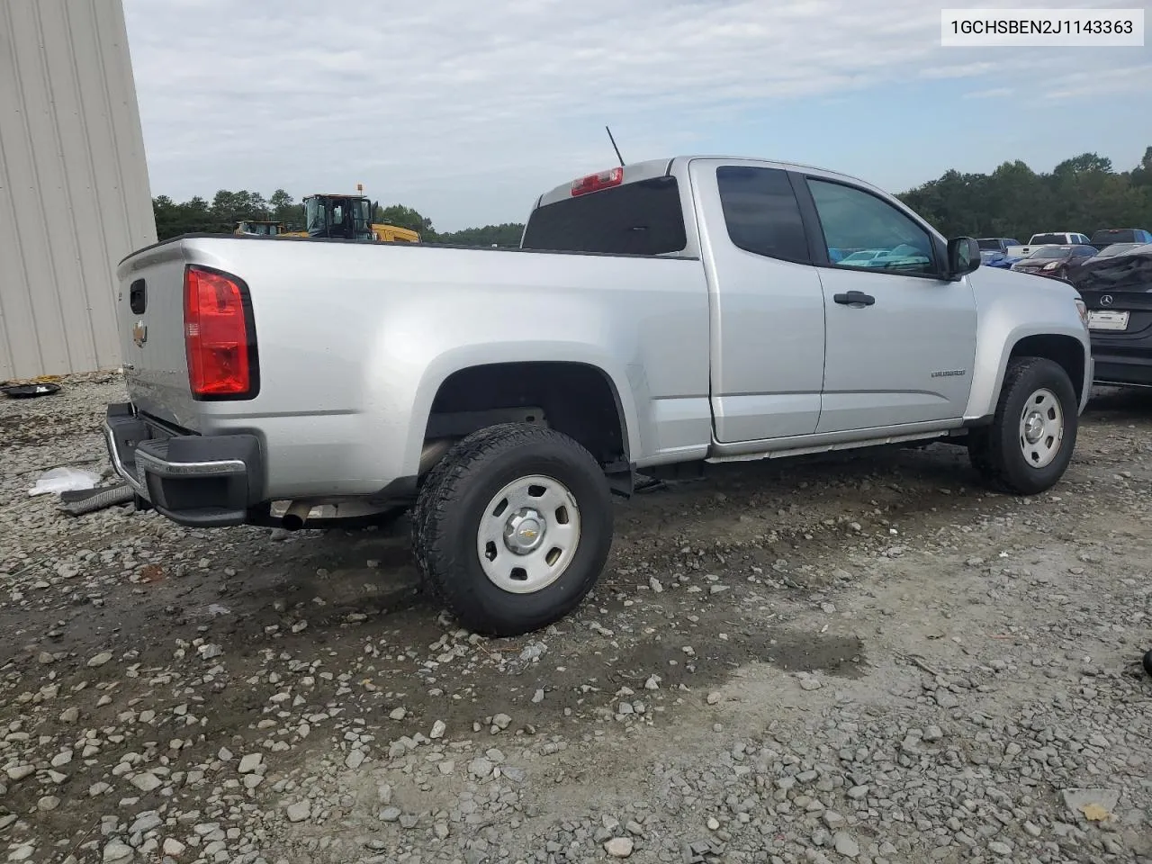 2018 Chevrolet Colorado VIN: 1GCHSBEN2J1143363 Lot: 74952654