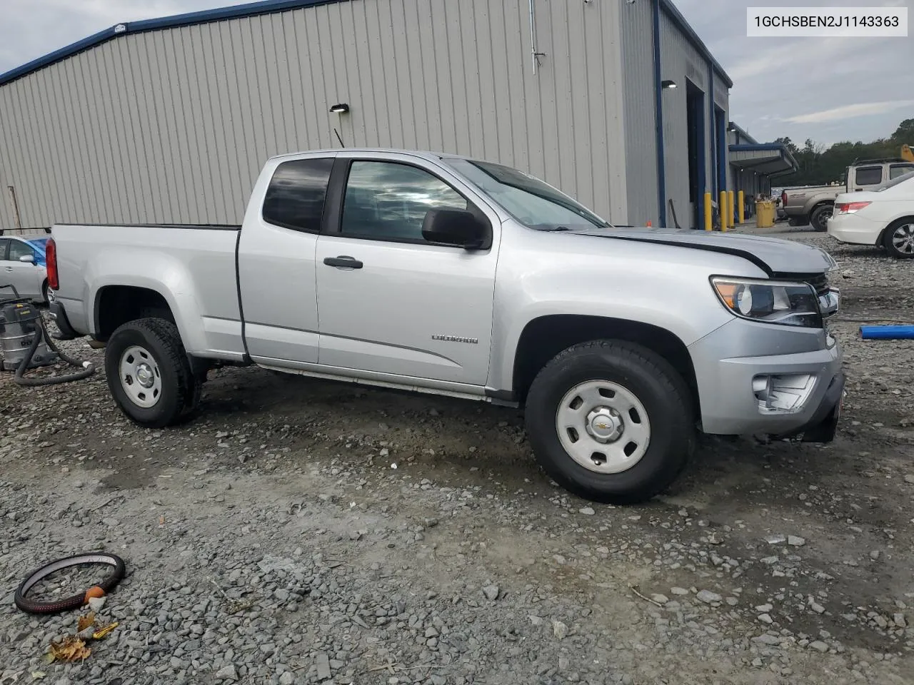 2018 Chevrolet Colorado VIN: 1GCHSBEN2J1143363 Lot: 74952654