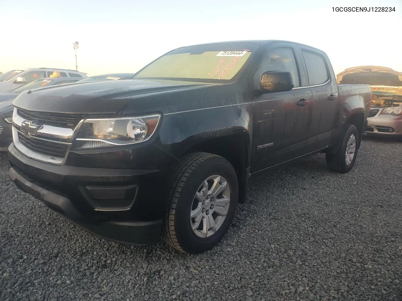 2018 Chevrolet Colorado Lt VIN: 1GCGSCEN9J1228234 Lot: 75120444