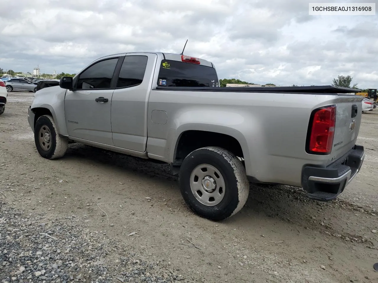 2018 Chevrolet Colorado VIN: 1GCHSBEA0J1316908 Lot: 75121714