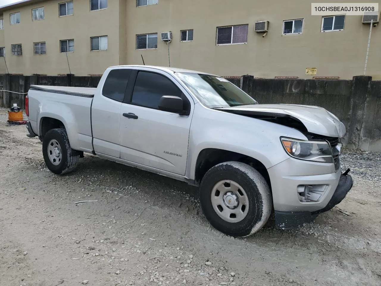 2018 Chevrolet Colorado VIN: 1GCHSBEA0J1316908 Lot: 75121714