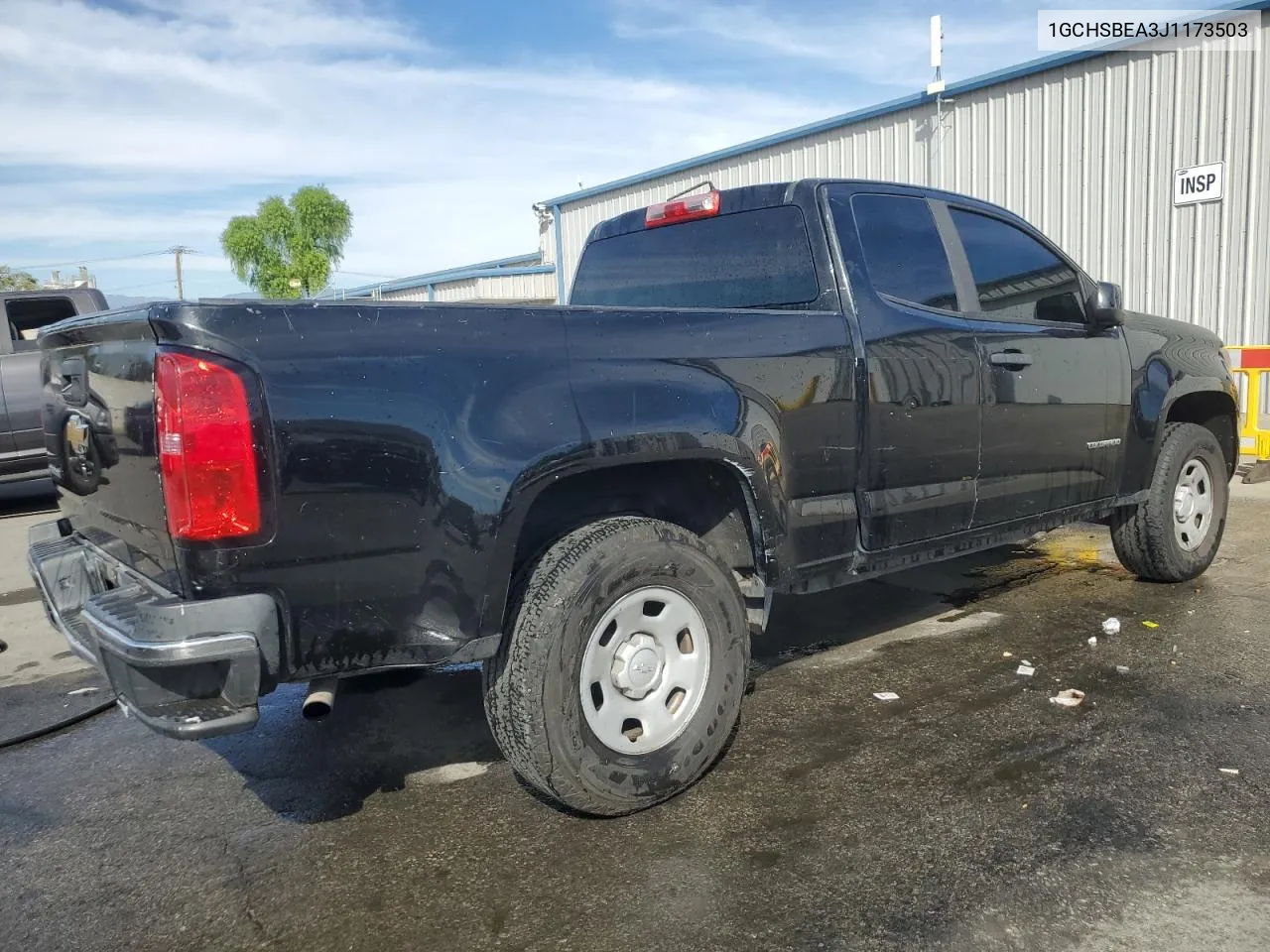 2018 Chevrolet Colorado VIN: 1GCHSBEA3J1173503 Lot: 75190004