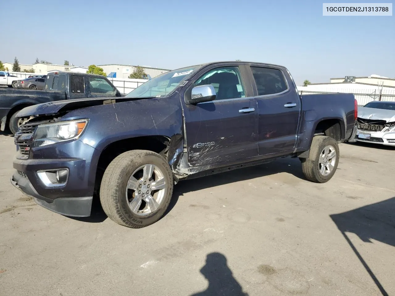 2018 Chevrolet Colorado Z71 VIN: 1GCGTDEN2J1313788 Lot: 75254334