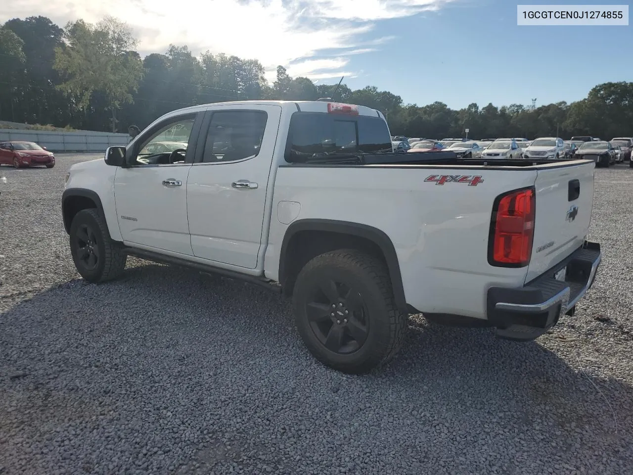 1GCGTCEN0J1274855 2018 Chevrolet Colorado Lt