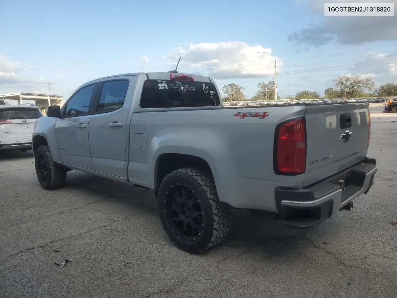 2018 Chevrolet Colorado VIN: 1GCGTBEN2J1318820 Lot: 75401694