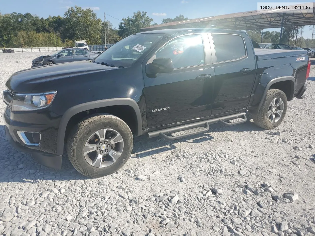 2018 Chevrolet Colorado Z71 VIN: 1GCGTDEN1J1321106 Lot: 75445064