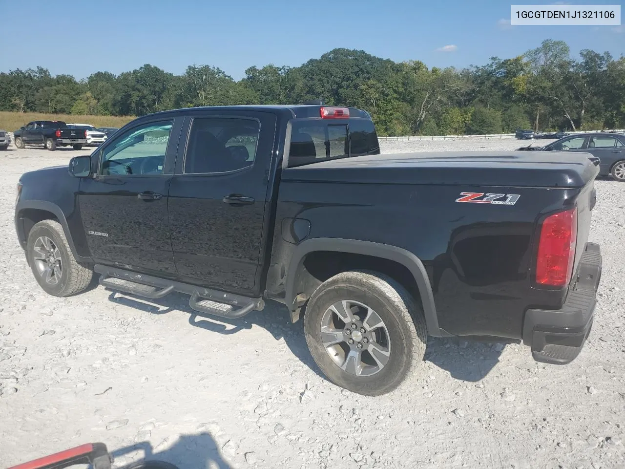 2018 Chevrolet Colorado Z71 VIN: 1GCGTDEN1J1321106 Lot: 75445064