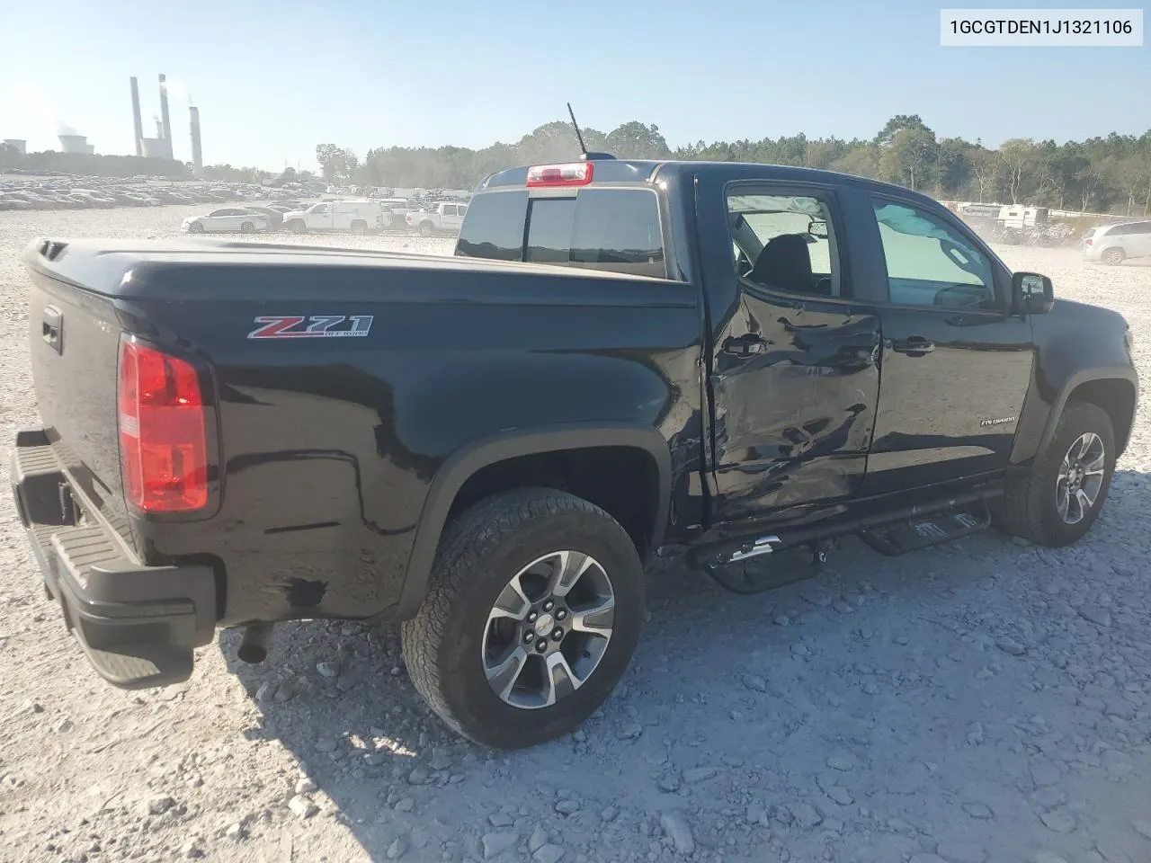 2018 Chevrolet Colorado Z71 VIN: 1GCGTDEN1J1321106 Lot: 75445064