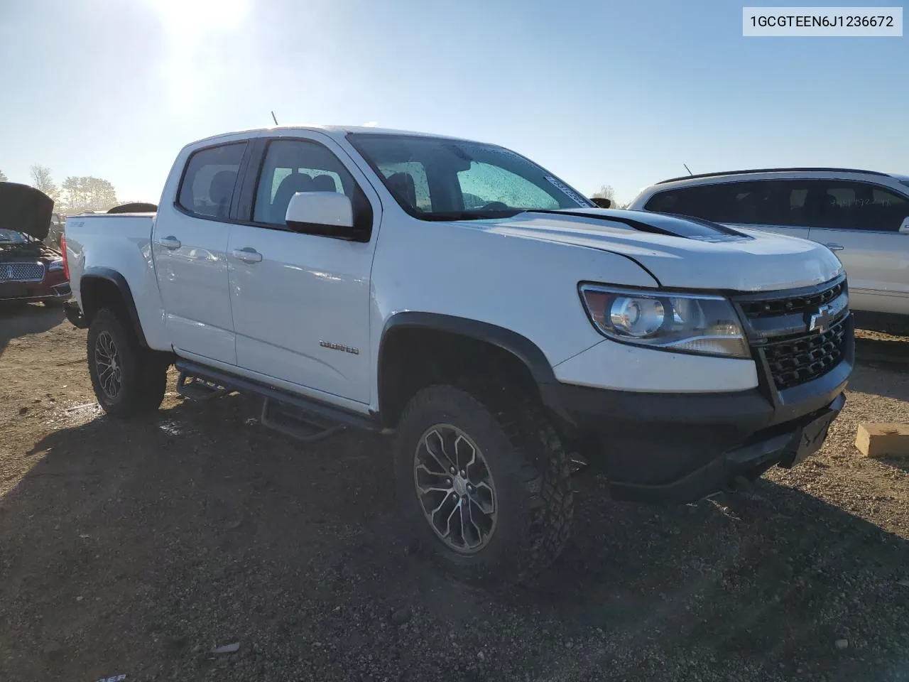 2018 Chevrolet Colorado Zr2 VIN: 1GCGTEEN6J1236672 Lot: 75512264