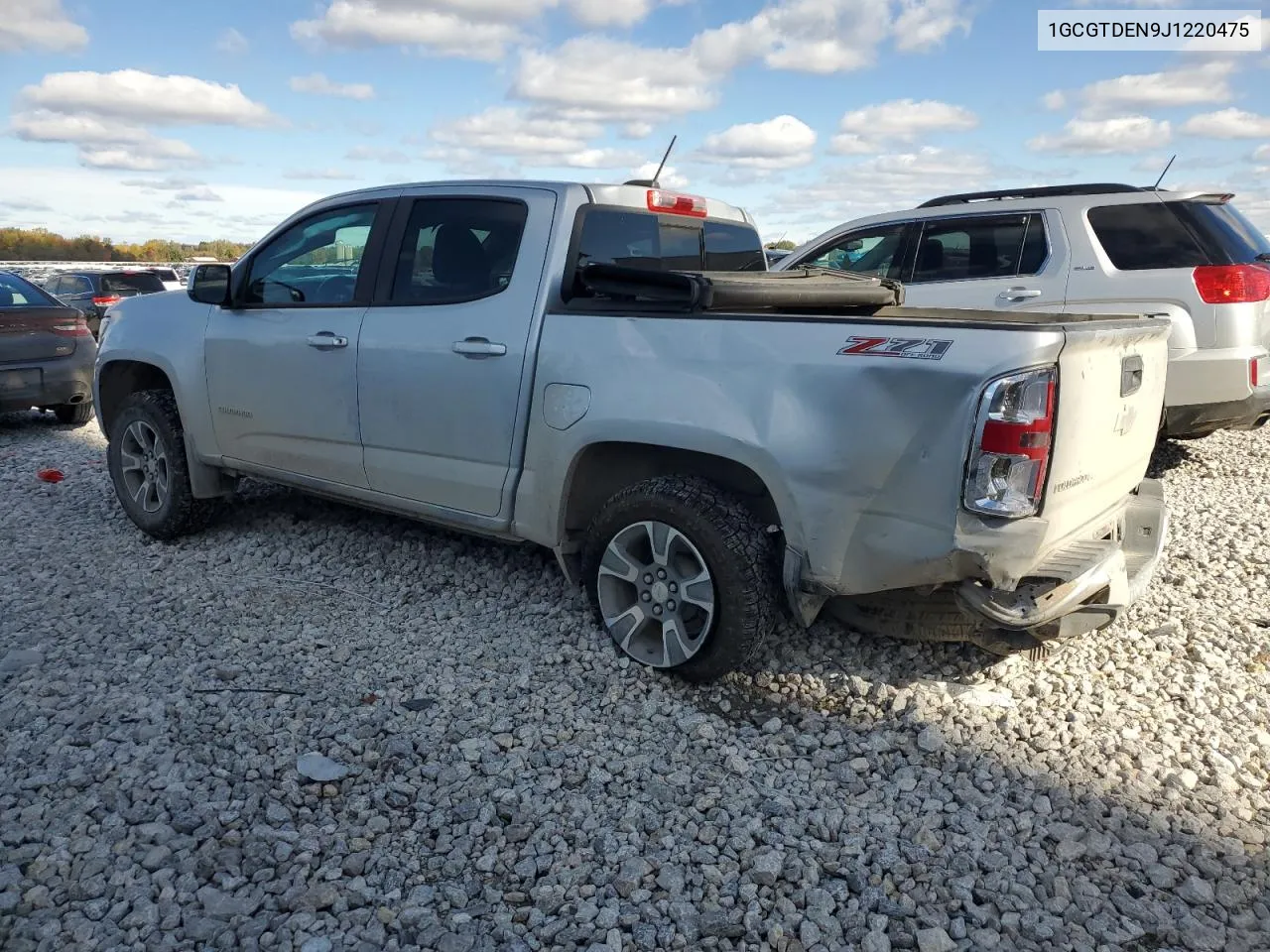 2018 Chevrolet Colorado Z71 VIN: 1GCGTDEN9J1220475 Lot: 75617794