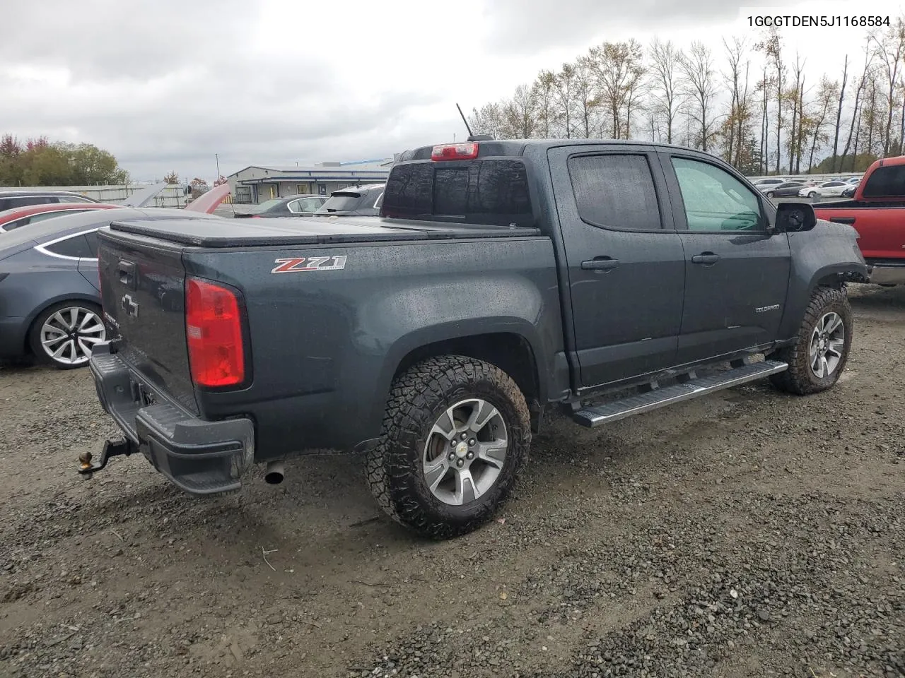 2018 Chevrolet Colorado Z71 VIN: 1GCGTDEN5J1168584 Lot: 75629654