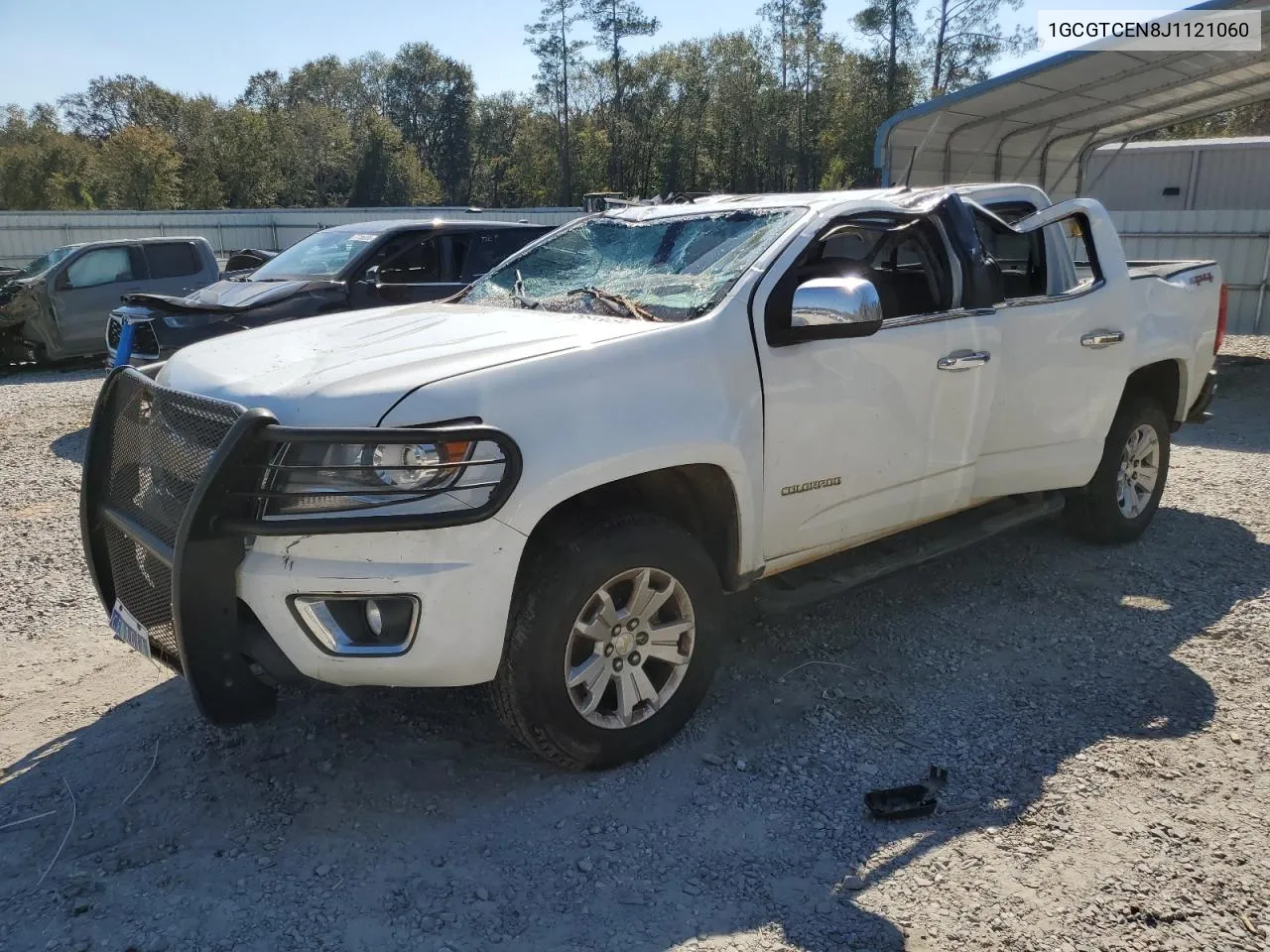 2018 Chevrolet Colorado Lt VIN: 1GCGTCEN8J1121060 Lot: 75643034