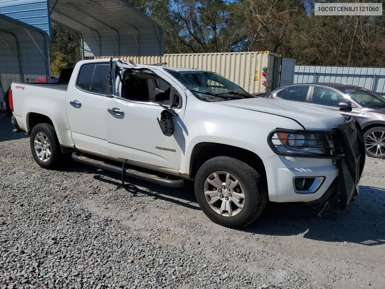 2018 Chevrolet Colorado Lt VIN: 1GCGTCEN8J1121060 Lot: 75643034