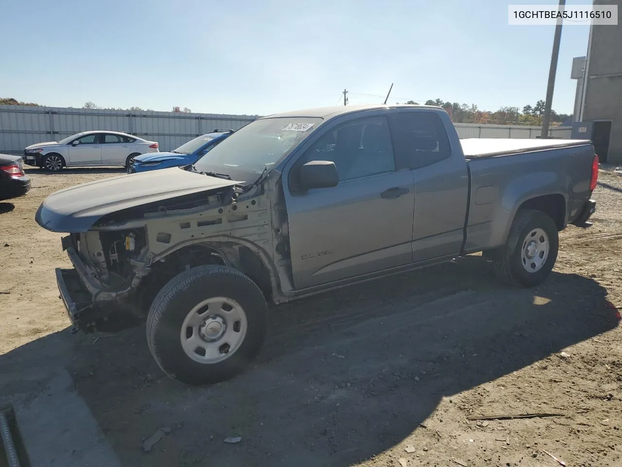 2018 Chevrolet Colorado VIN: 1GCHTBEA5J1116510 Lot: 75718634