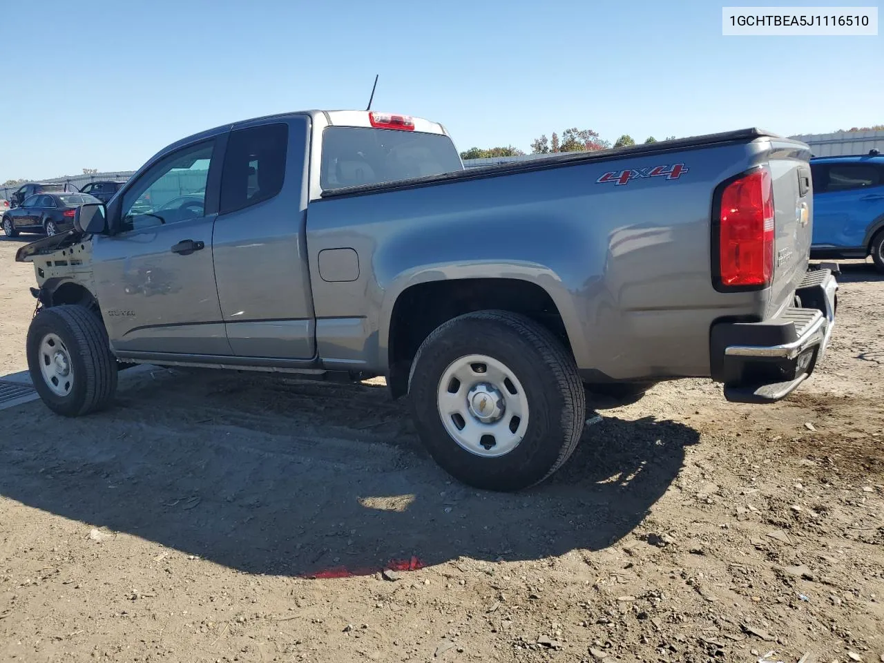 2018 Chevrolet Colorado VIN: 1GCHTBEA5J1116510 Lot: 75718634