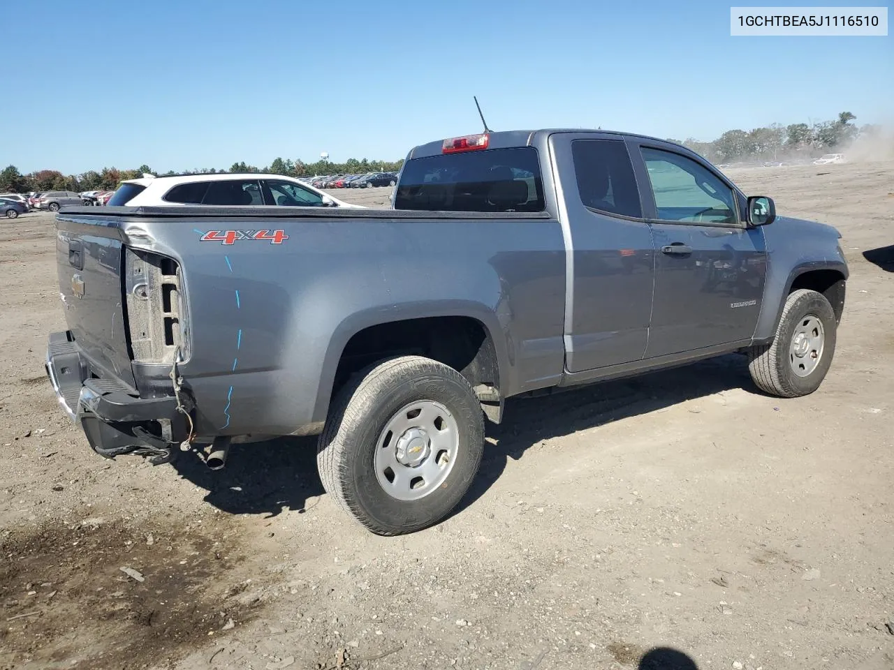 2018 Chevrolet Colorado VIN: 1GCHTBEA5J1116510 Lot: 75718634