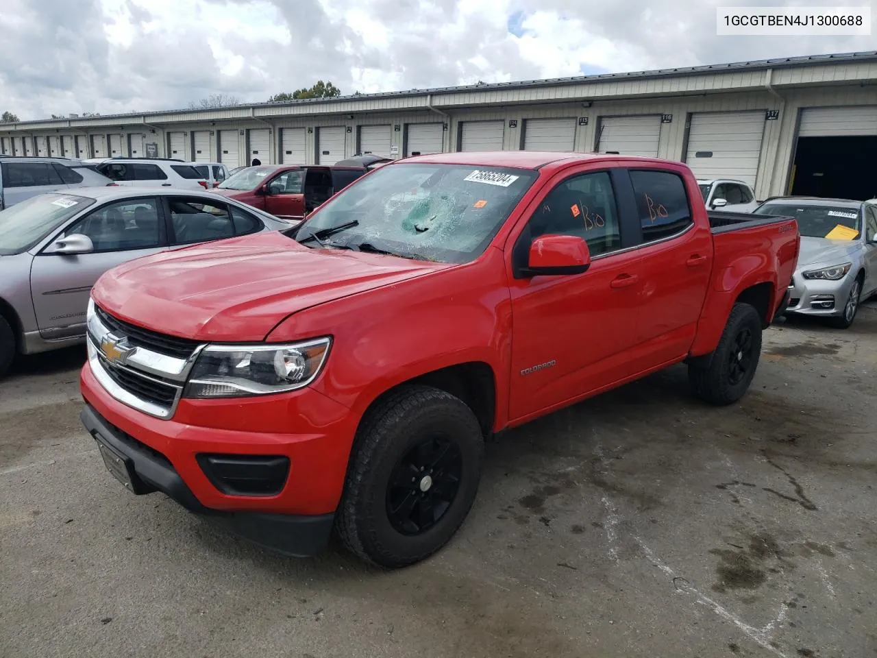 2018 Chevrolet Colorado VIN: 1GCGTBEN4J1300688 Lot: 75865204