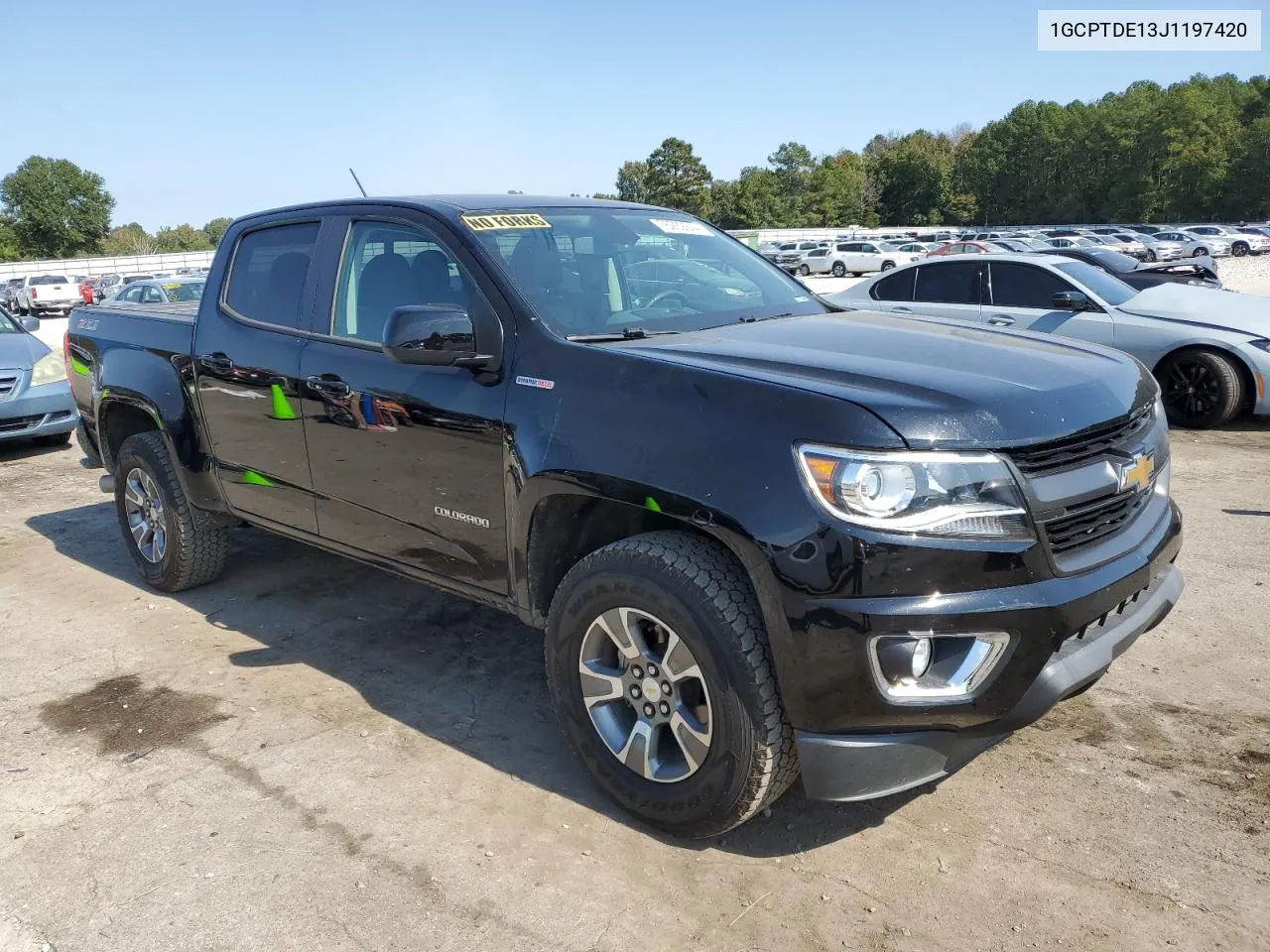 2018 Chevrolet Colorado Z71 VIN: 1GCPTDE13J1197420 Lot: 76239244