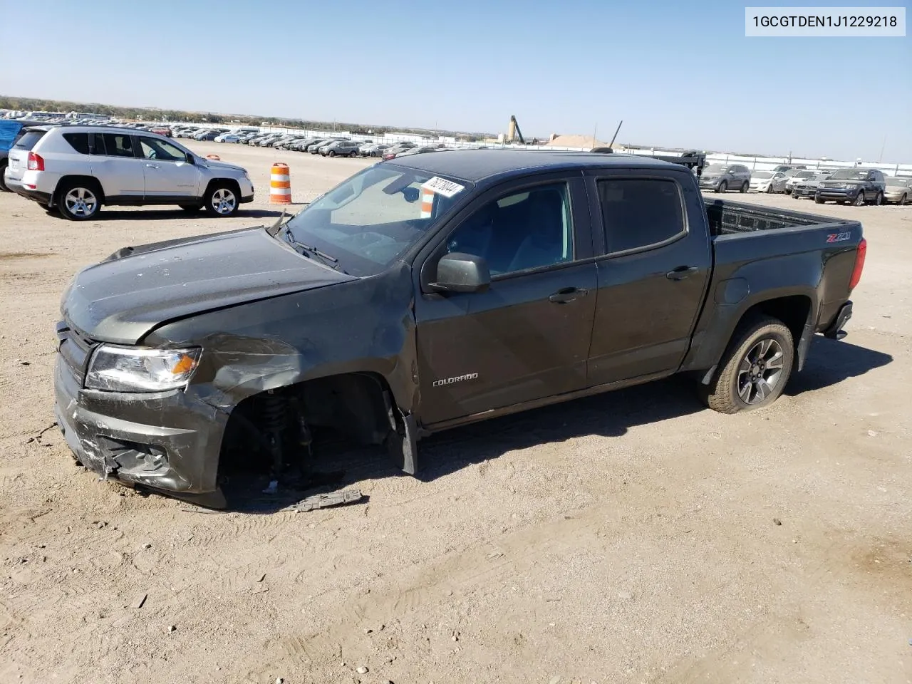 2018 Chevrolet Colorado Z71 VIN: 1GCGTDEN1J1229218 Lot: 76278044