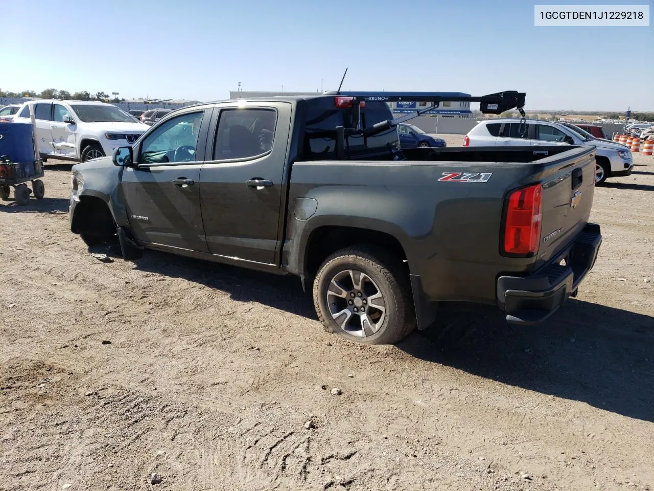 2018 Chevrolet Colorado Z71 VIN: 1GCGTDEN1J1229218 Lot: 76278044