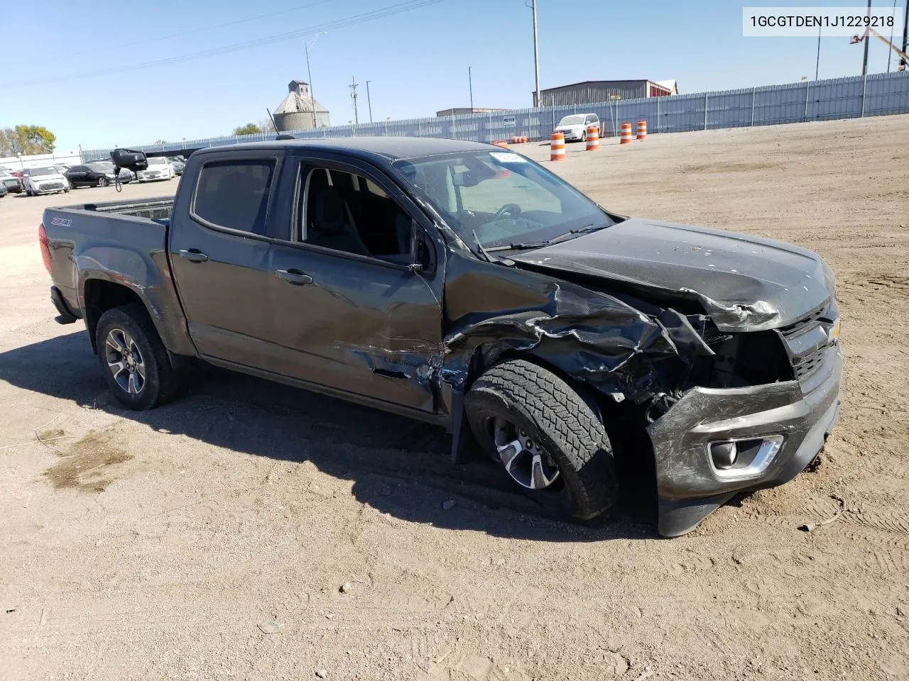 2018 Chevrolet Colorado Z71 VIN: 1GCGTDEN1J1229218 Lot: 76278044