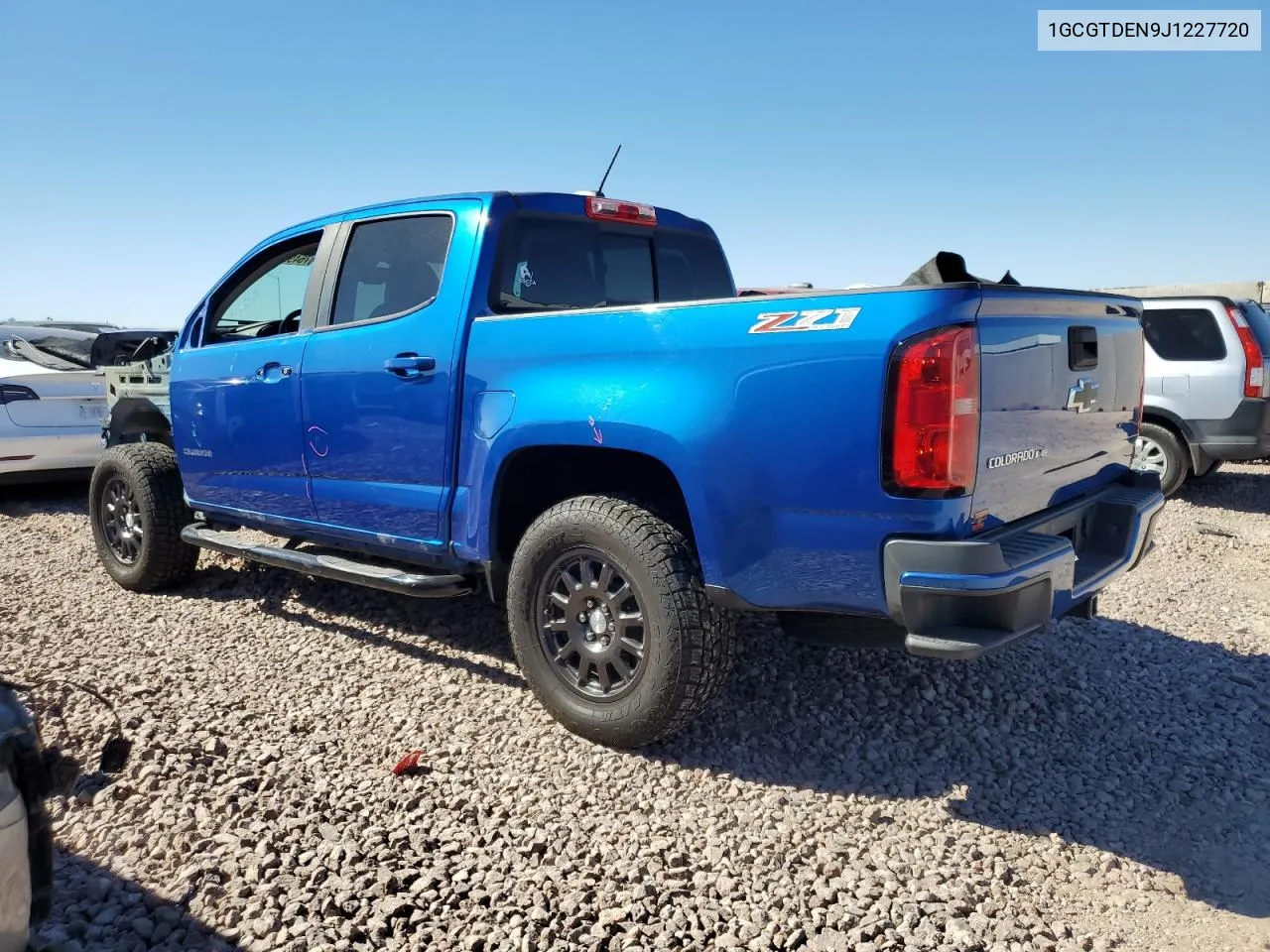 2018 Chevrolet Colorado Z71 VIN: 1GCGTDEN9J1227720 Lot: 76499344