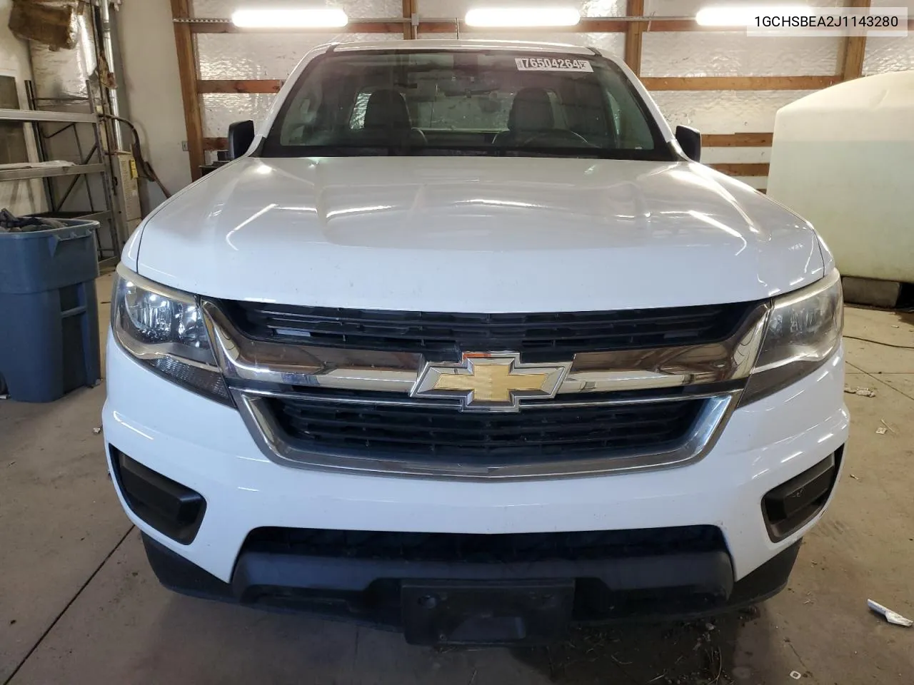 2018 Chevrolet Colorado VIN: 1GCHSBEA2J1143280 Lot: 76504264