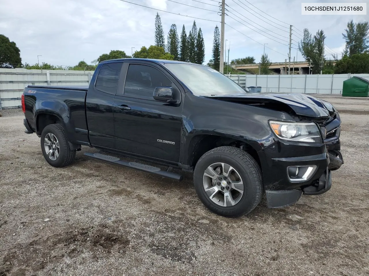 2018 Chevrolet Colorado Z71 VIN: 1GCHSDEN1J1251680 Lot: 76588774