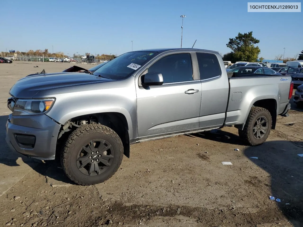 2018 Chevrolet Colorado Lt VIN: 1GCHTCENXJ1289013 Lot: 76734654