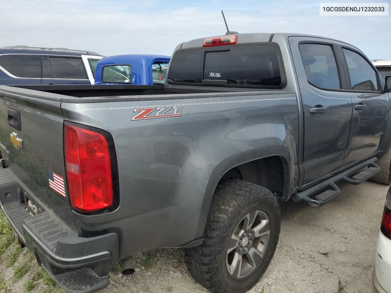 2018 Chevrolet Colorado Z71 VIN: 1GCGSDEN0J1232033 Lot: 76815434