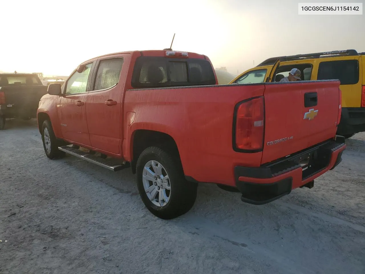 2018 Chevrolet Colorado Lt VIN: 1GCGSCEN6J1154142 Lot: 76971204