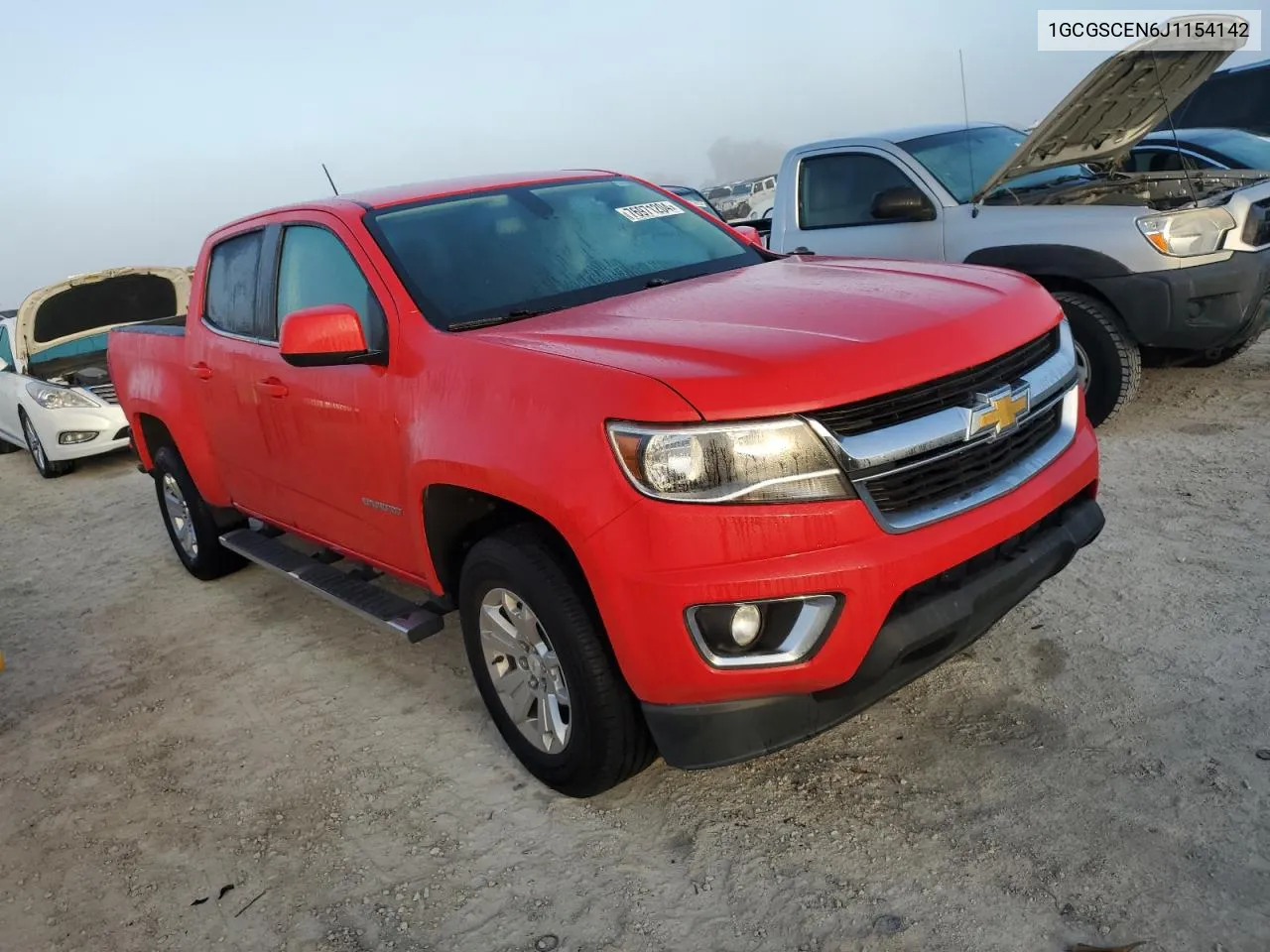 2018 Chevrolet Colorado Lt VIN: 1GCGSCEN6J1154142 Lot: 76971204