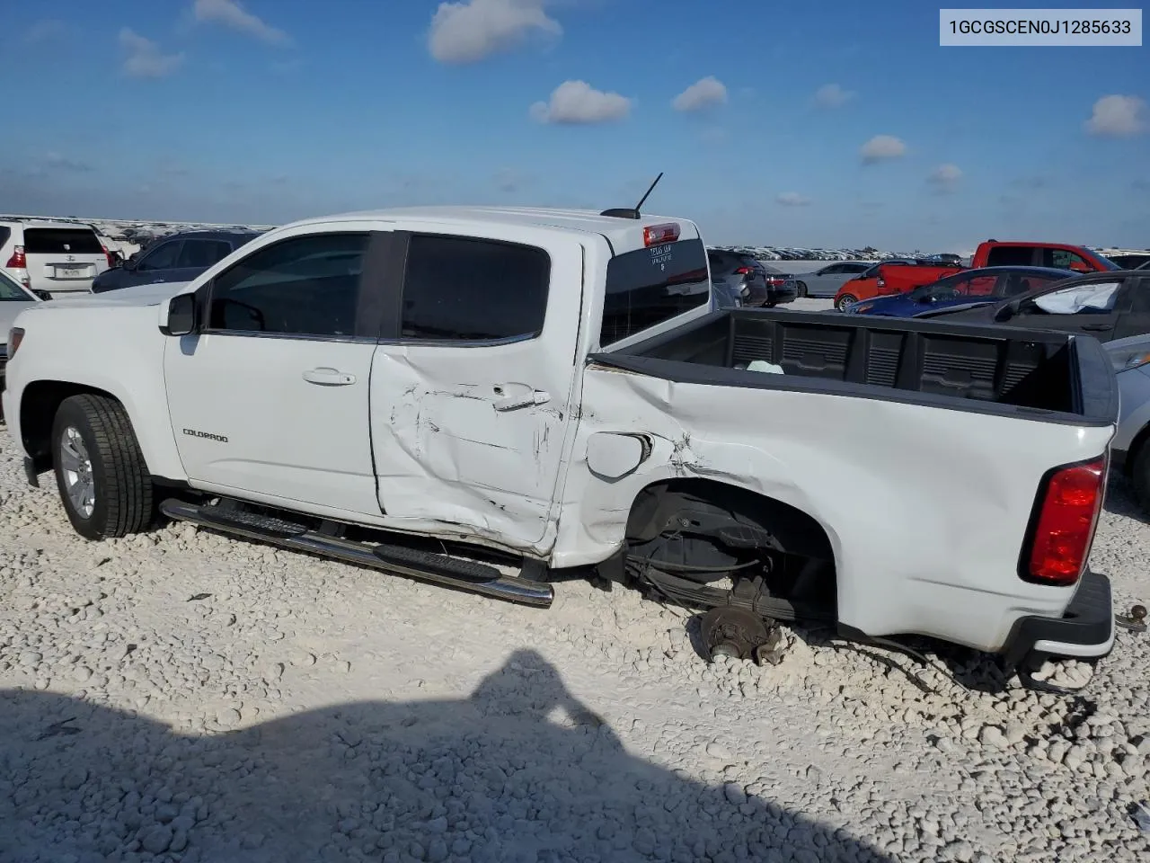 2018 Chevrolet Colorado Lt VIN: 1GCGSCEN0J1285633 Lot: 77091354